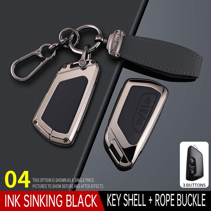 Compatible Key Case for Volkswagen Golf 8, ID.4, ID.3, Tiguan, Passat, Lingdu, Lanxun, and Touareg.