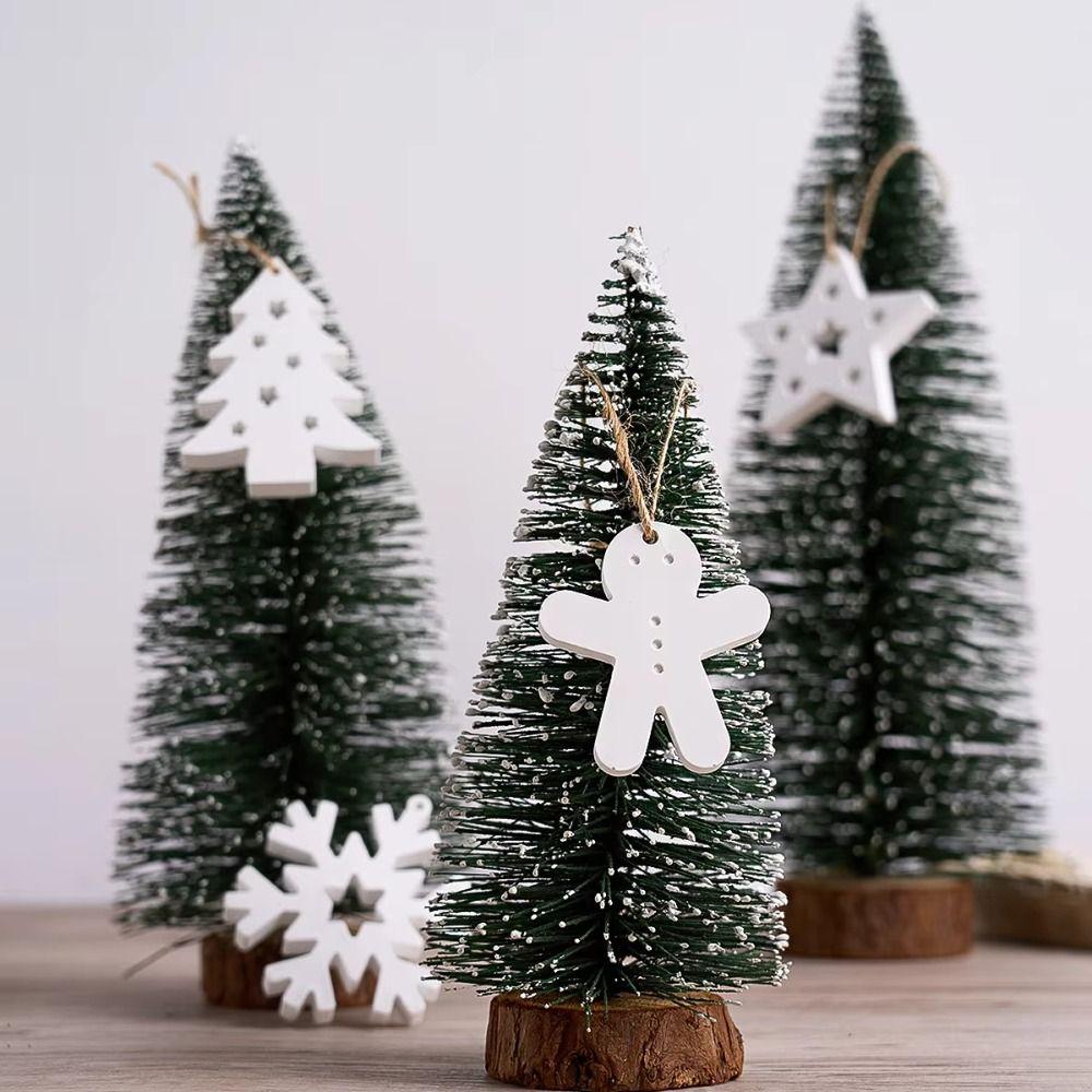 DIY Crafts Christmas Pendant Silicone Mold Handmade Elk Snowflake Gloves Christmas Tree Mold Resin Gypsum Mould