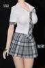 Scale Action Figure GS Style Compatible with TBLeague Body Sexy Beautiful High School Girl Sailor Uniform and Stockings Set and Head Not [TOYBARJAPAN]