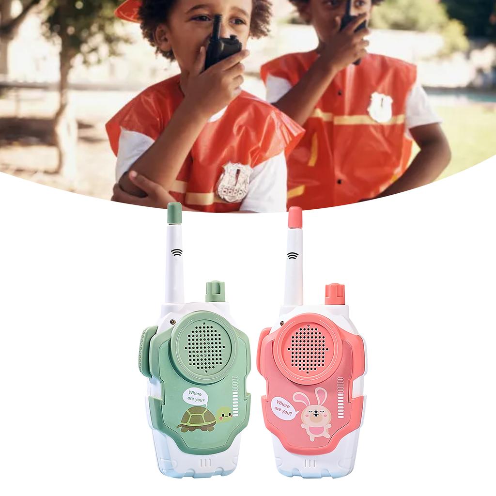 Clear Sound Radio Toy Long Range Wireless Communication Child Handheld Radio Toy for Outdoor Type 1