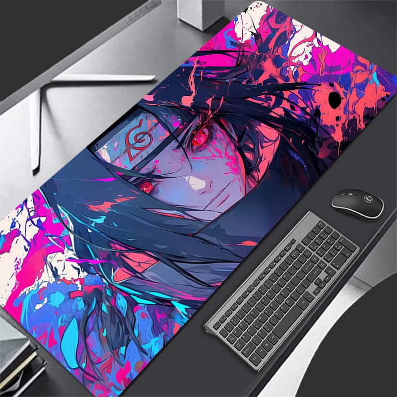 Highquality Mouse Pad Naruto Itachi Uchiha Gaming Accessories Pc Computer Keyboard Pad Gamer Desk Mat Alfombrilla Xxl Mousepad