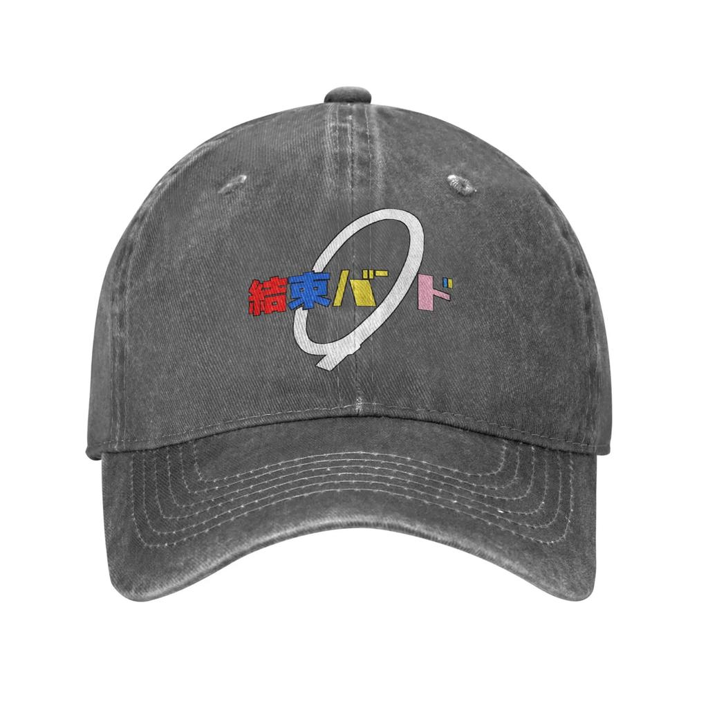 Summer Bocchi The Rock Baseball Cap Sun Japan Breathable Design Washed Trucker Hat Unisex Vintage Running Hippie Baseball Caps