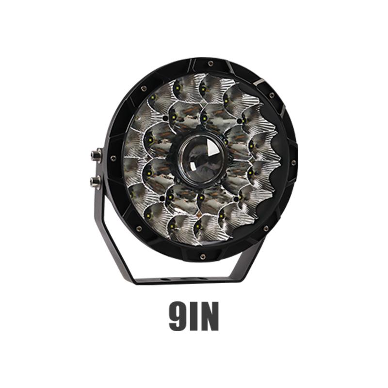 Bil Höga broar Sökljus Spotlight LED-lampor för långdistans 4x4 körning Led Off Road översvämningsstrålar Bil Lastbil ATV SUV 10-30V