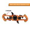 Funn Ripper Bicycle Pedals SPD Compatible Mountain Bike Pedals AES System Suitable for Mountain BMX Gravel and More - Dual-Sided - Spring-Loaded -