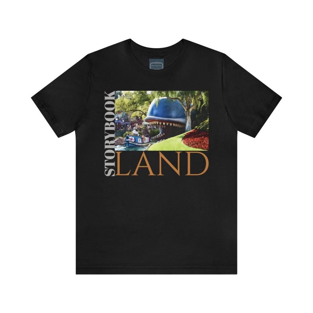 Tee Painting of Disneyland Resort Storybook Land Unisex T-Shirt XXXL