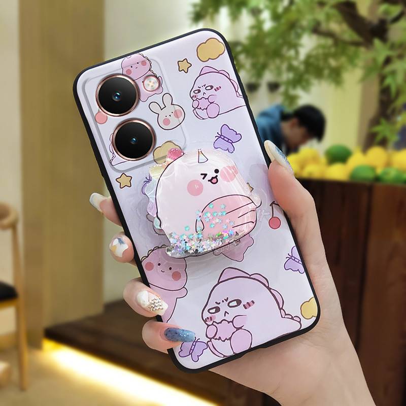 Simplicity Rückseite Handyhülle Für Realme P3 Ultra 5G schützend Langlebiges TPU Modisches Design Ständer Stoßfest Niedlich