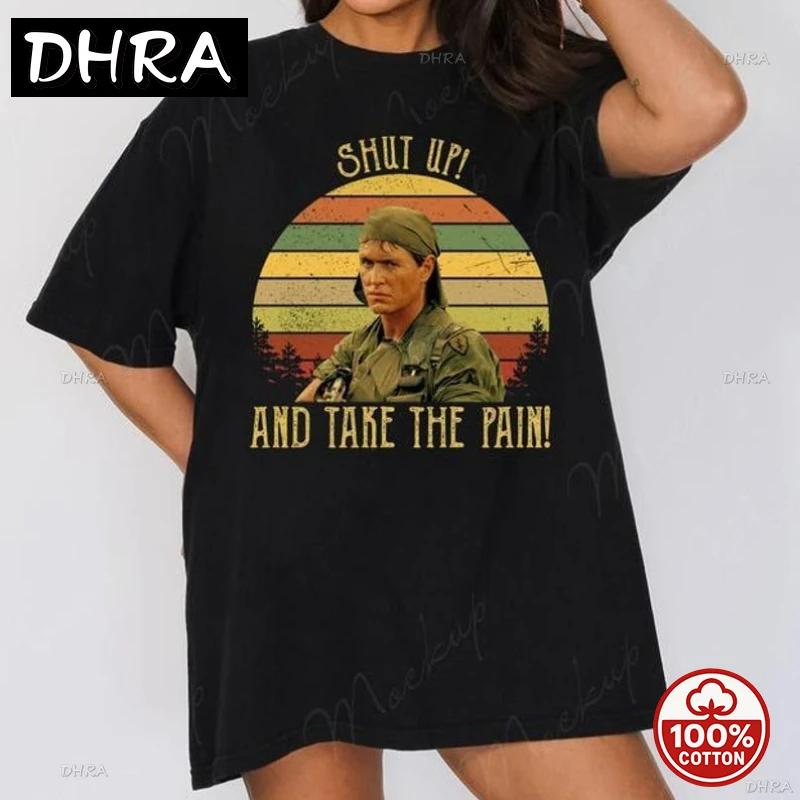 

Shut Up and Take The Pain Vintage TShirt Movies Quote Unisex Shirt Best War Movie Shirt Gift Soldier Sweatshirt Mujer Shirt S