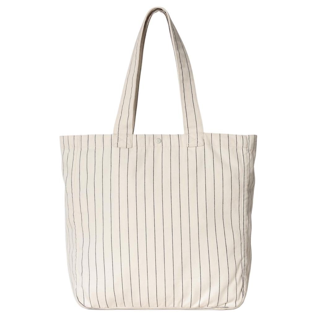 New Carhartt WIP Cotton Tote Bag, Shopping Bag, Handbag, Shoulder Bag Unisex White I034788-2RM-02