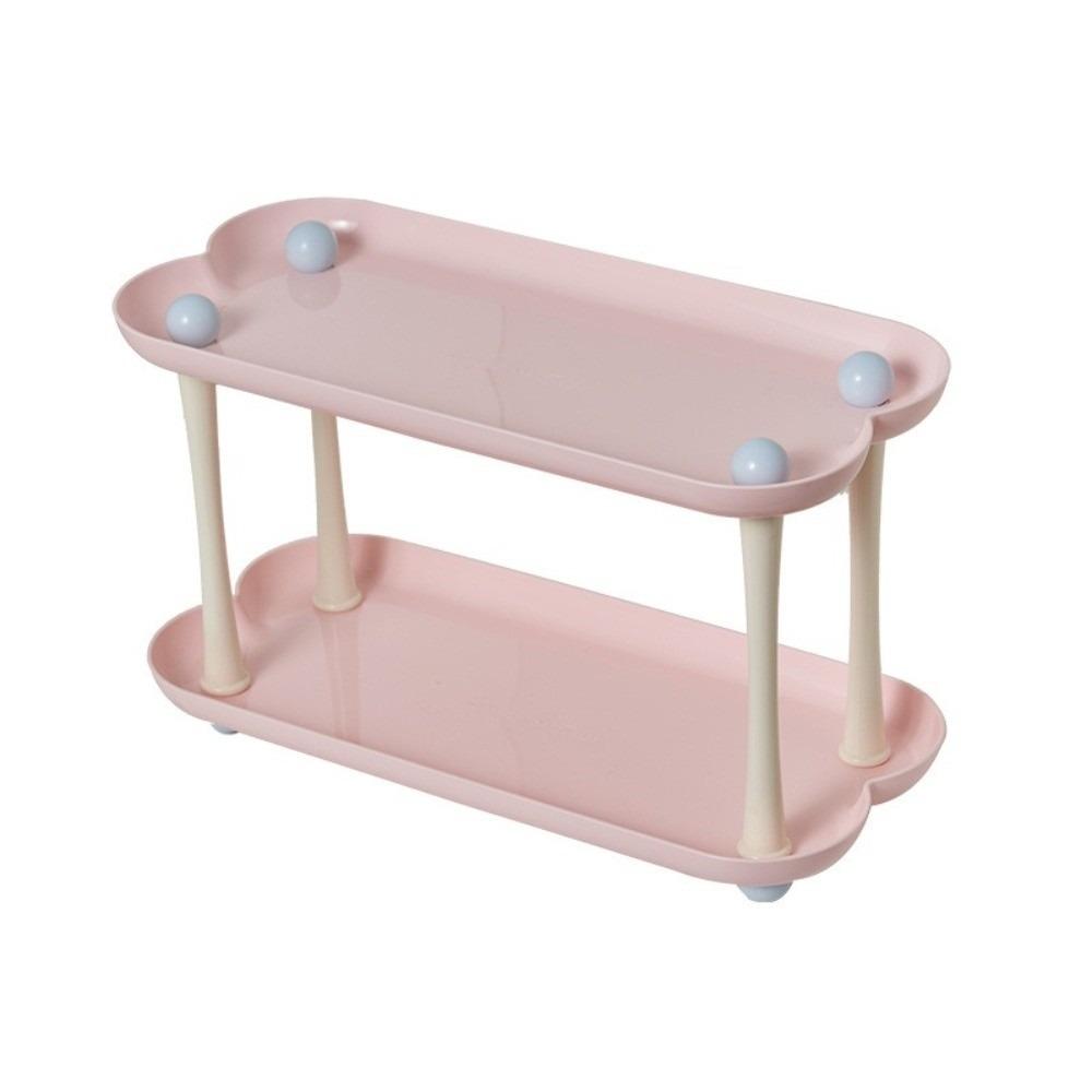 Detachable Water Cup Storage Rack 2-layer Cosmetics Storage Rack  Desktop Organizer