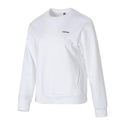 Round Neck Pullover Printed Letter Sweatshirt Women Sweatshirt White JE3598
