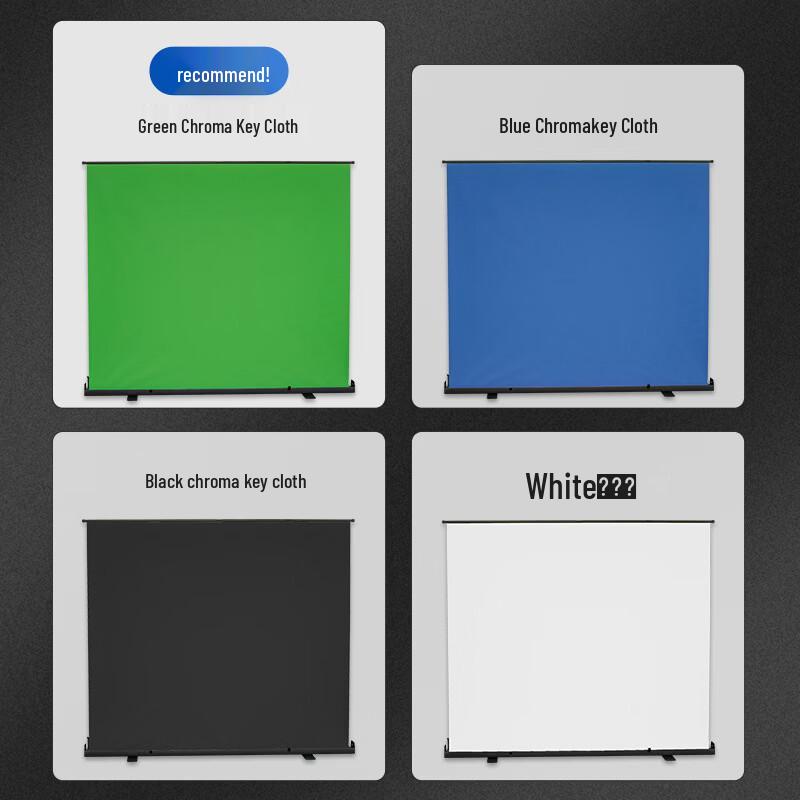 Retractable Pull-Up Backdrop Screen