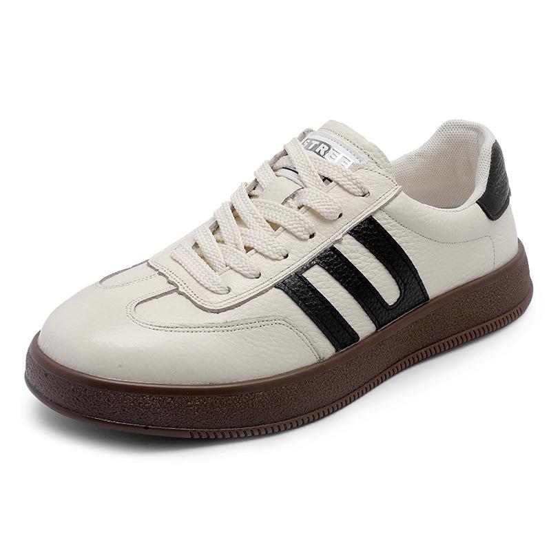 New Spring Versatile Thick Baseplate Shoes Casual Shoes Little White Shoes Women's Comfortable Flat Bottom Men