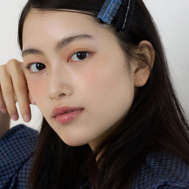 FANTASTIC PLANET frill velvet hair pin (2colors)