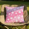 Colorful Daisies Cushion Cover Soft Reversible Durable Pillow Cover MultiScene Use for Home Car Daily Comfort