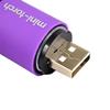 100% Brand New And High Quality 0.5W Mini USB Rechargeable LED Torch Lamp Flashlight Keychain Keyring Waterproof Mini Torch