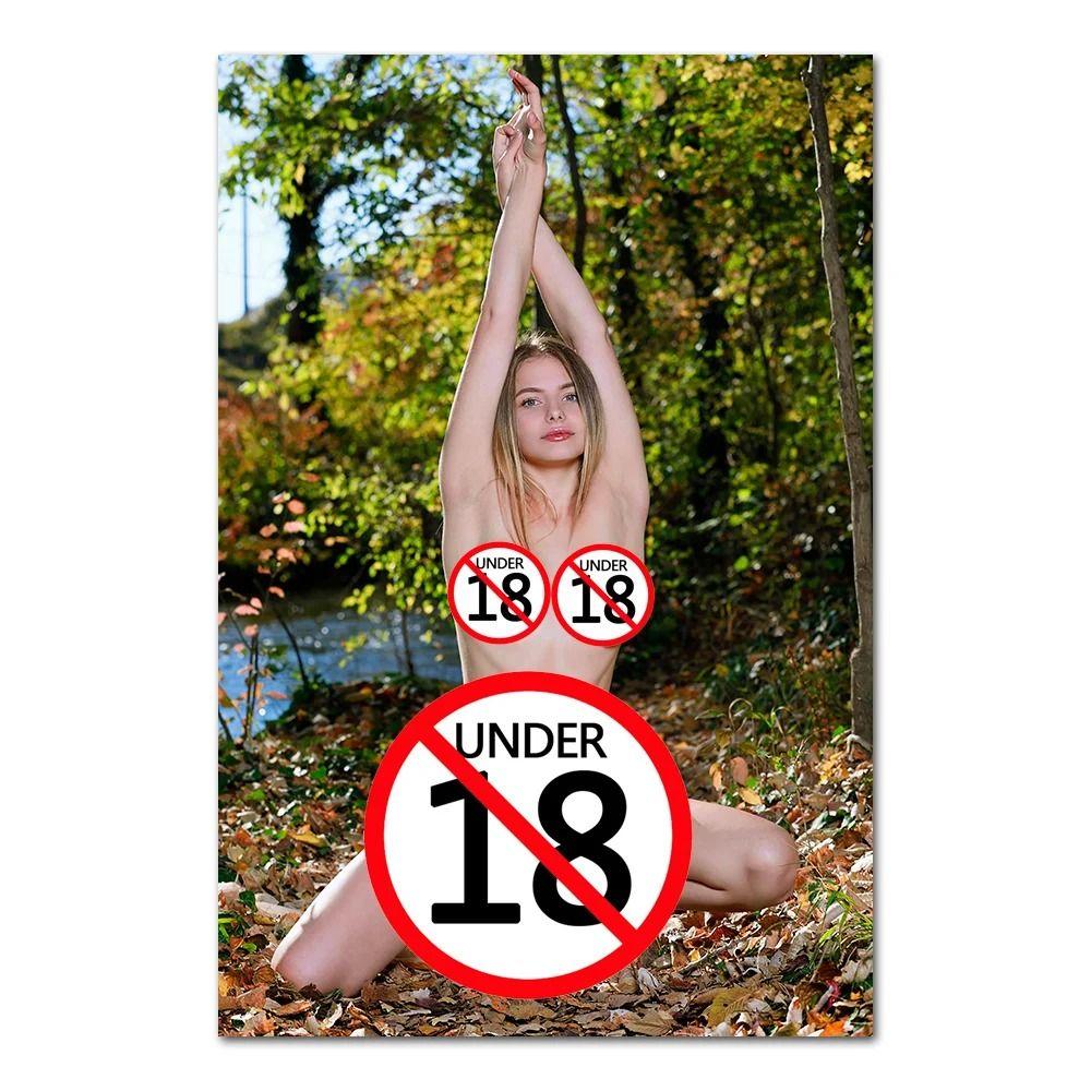 Geschmackvolle feminine Kunstgemälde Elegante Wanddekoration für Wohnzimmer Schlafzimmer