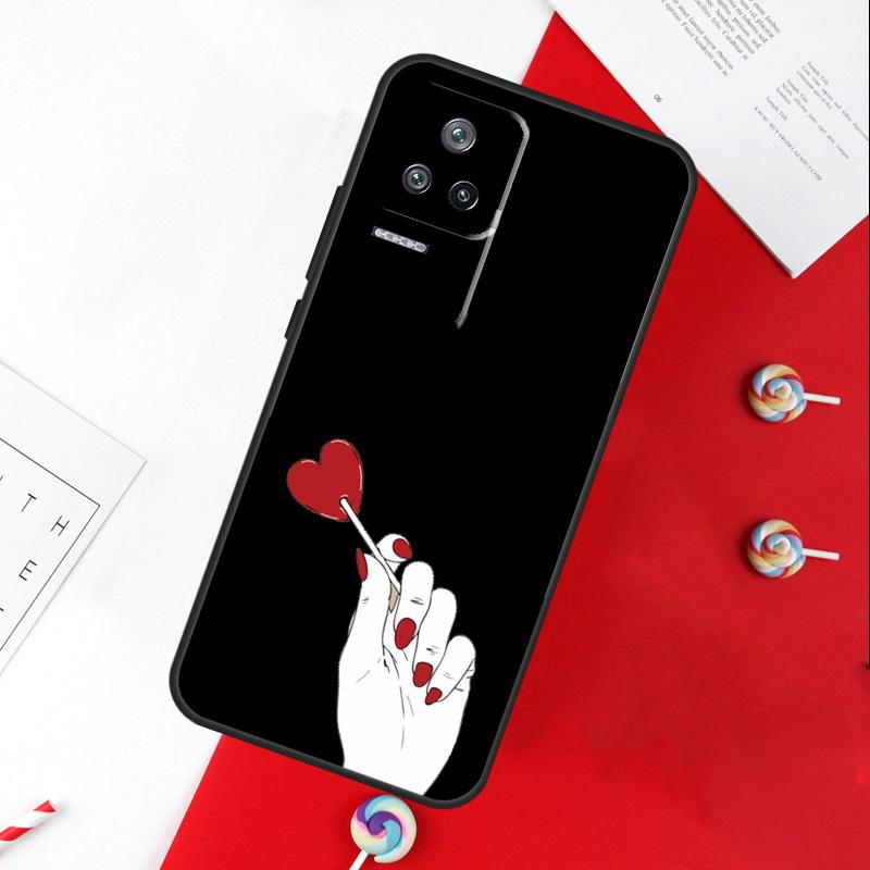 Girl Code Hands Funny Signals Cover For Xiaomi 14 Ultra 15 13 11T 12T 13T 14T Pro POCO X7 Pro X3 X5 X6 M6 F5 F6 Pro Case