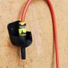 Wall Mounted Garden Hose Nozzle Holder Plastic Storage Rack Hose Sprayers Mount For Outdoor Irrigation Organization