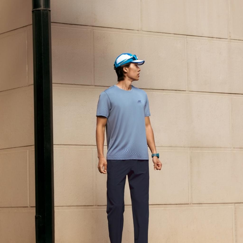 Skechers Quick-Drying Woven Soft Mid-Rise Elastic Sports Casual Pants Men bottoms P226M194-0515