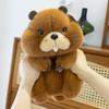 Cute Groundhog Plush Toy Supermarket Ornaments for Children's Comfort Dolls Floor Push Event Gifts
