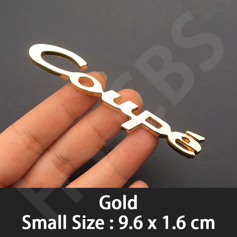 

3D Metal Car Stickers Emblem Rear Trunk Decal Door Window Body Badge