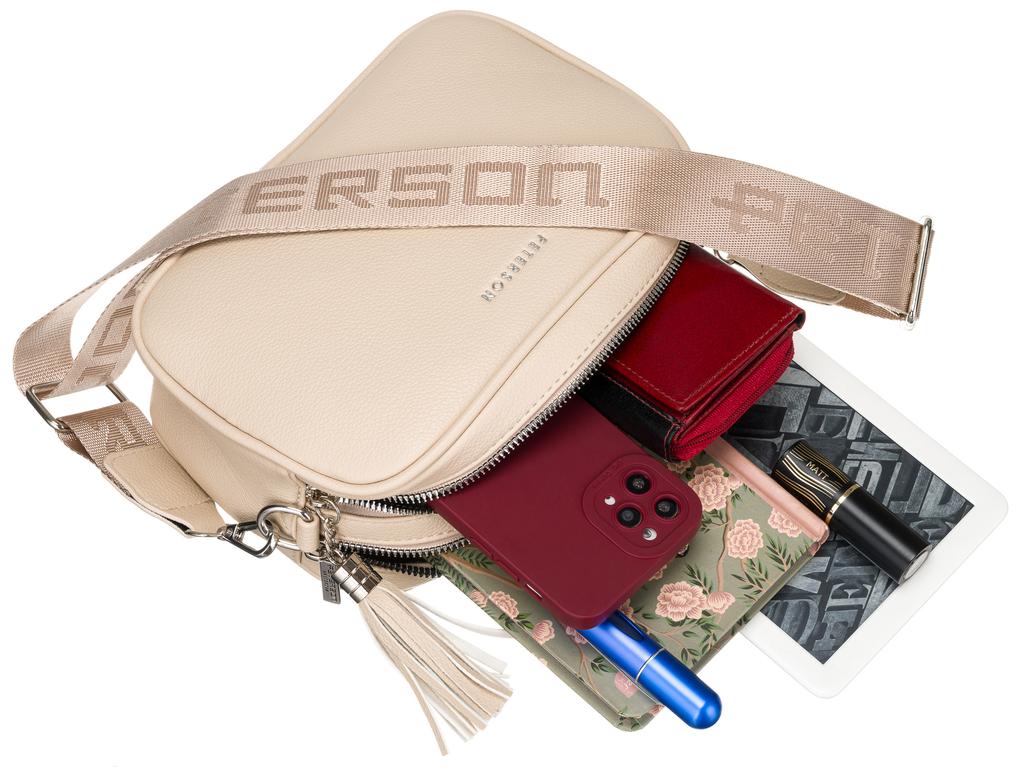 Women's Handbag Ptn 8035-9825 Beige