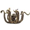 Creative Skull Octopus Ornaments Hallowmas Simulation Horror Resin Crafts Decoration Office Personalized Ornament Storage