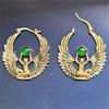 Fashionable Retro Mythical Ancient Egyptian Goddess Earrings Niche Exquisite Pendant Earrings