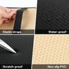 Amiss Car Center Console Pad, Universal Waterproof Car Armrest Seat Box Cover, Car Interior Accessories, Carbon Fiber PU Leather Auto Armrest Cover