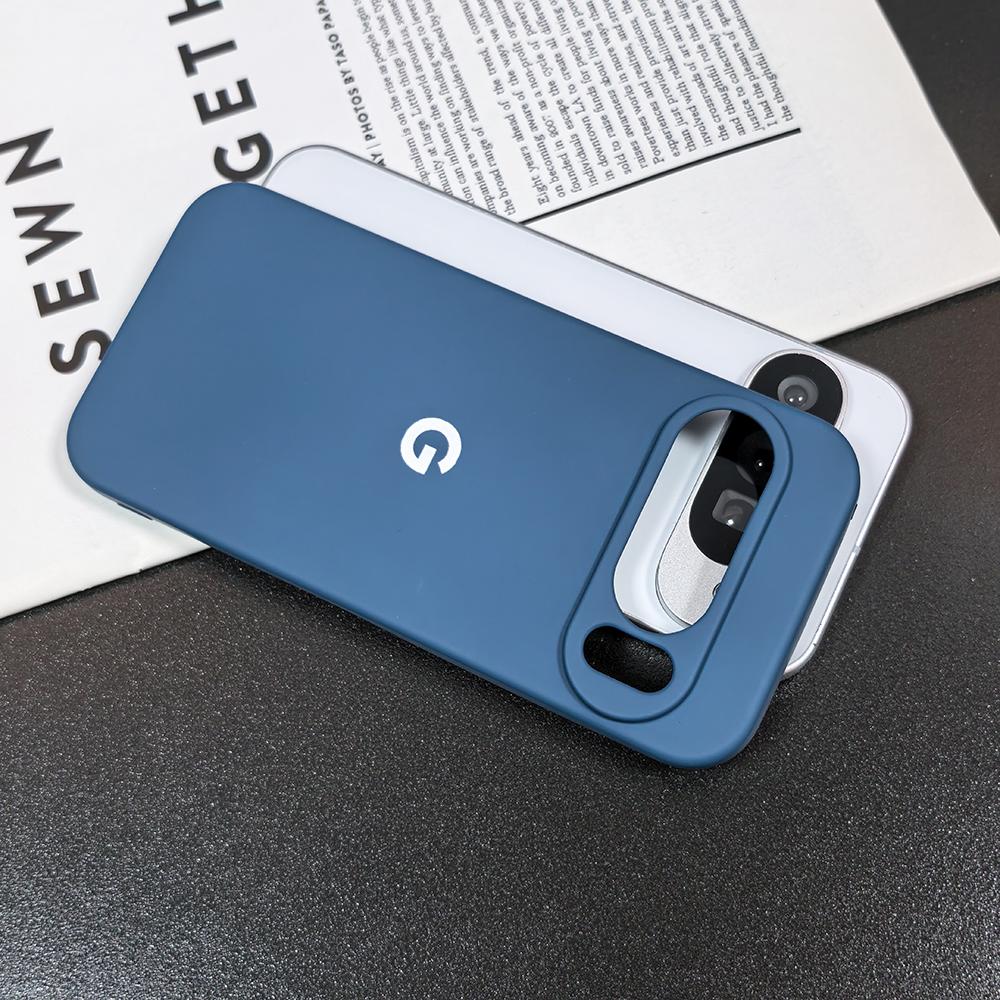 Dla Google Pixel 10 9 8 7 6 Pro XL A Etui Jedwabisty Silikon Miękki w Dotyku Odporne na Wstrząsy Ochronne Tylne Pokrowce Coque