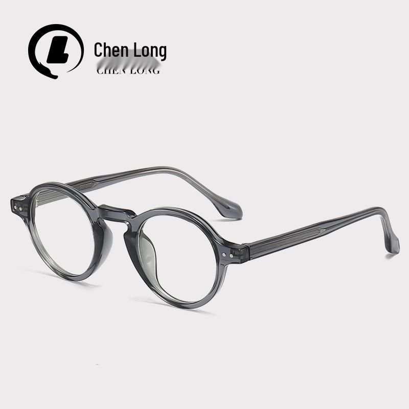 

Ретро японская круглая оправа CP Pin-In для мужчин и женщин - Защита от синего света, Готова для рецептурных линз, Модель 8612