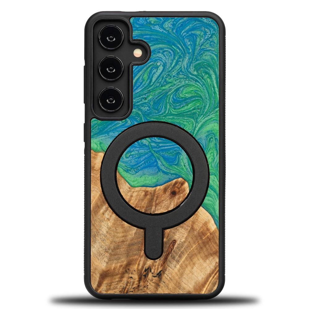 Bewood Unique case for Samsung Galaxy S24 - Neons - Tokyo with MagSafe