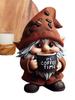 Handmade Coffee Dwarf Statue Coffee Gnomes Figurines Dwarf Kitchen Tray Table Ornament for Indoor Kitchen Living Room