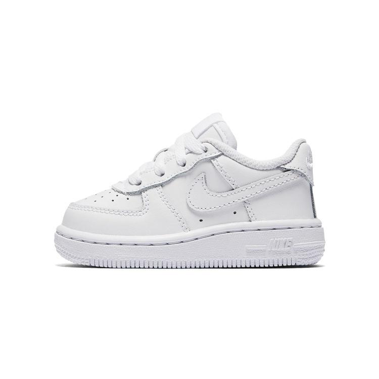 (TD) Nike Air Force 1 06  Triple White  Baby 314194-117 EU 21