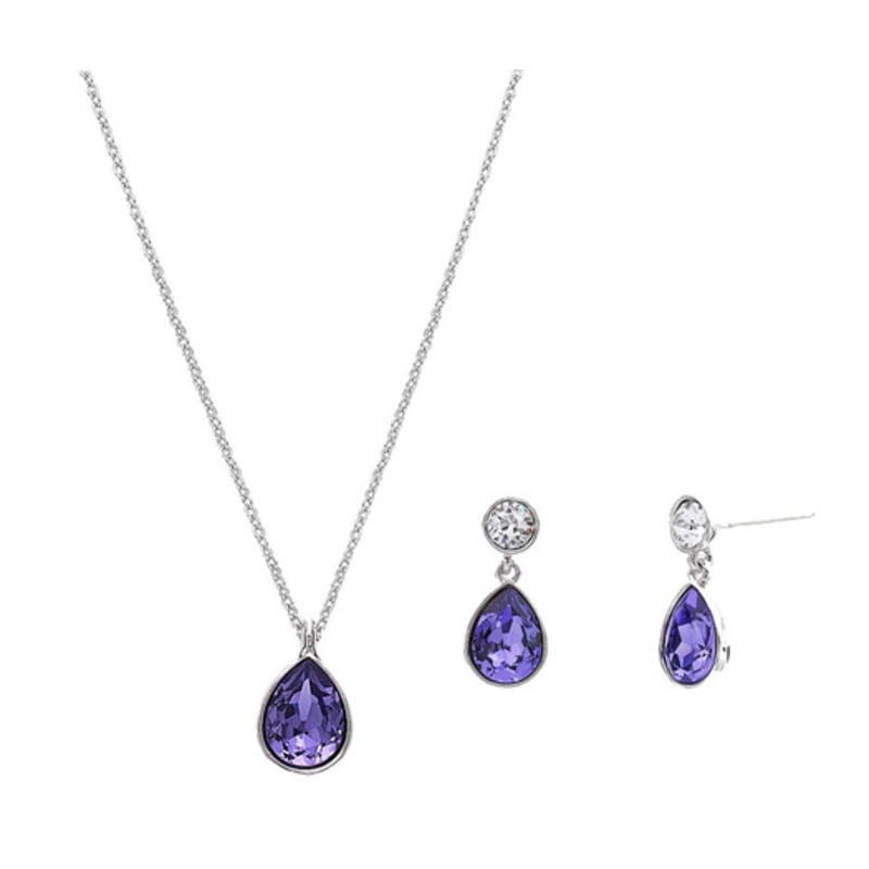 

WESTISLAND Crystal Pearl Necklace and Earrings Set_WI8181233 single type