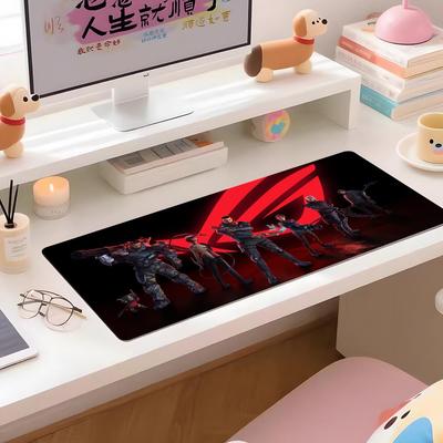 Republic Of Gamers Logo Mouse Pad Multiple Sizes Large Square Computer Office Game Table Mats Rubber Anti-slip Mousepads