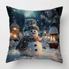 Decorative Cushion Home Living Room Decor Throw Pillow Cover 40*40 40X40Cm 60X60Cm 45X45Cm 50X50Cm Plant Winter Merry Christmas