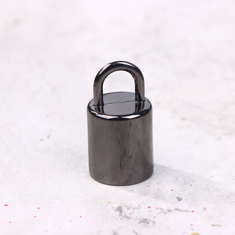 10 Stück 12/14 mm Metallschnallen Taschenriemen Quaste Kappe Quastenschnur Schnurstopper Verschlüsse DIY Hardware Zubehör