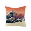 Home Landscape Polyester Pillowcase Home Digital Printing Sofa Cushion Waist Pillowcase