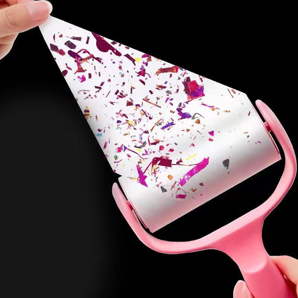 Tearable Lint Roller Sticky Roll Pet Hair Clothes Sofa Carpet Tousle Remover Replaceable Cleaning Brush Accessories Dust Wiper