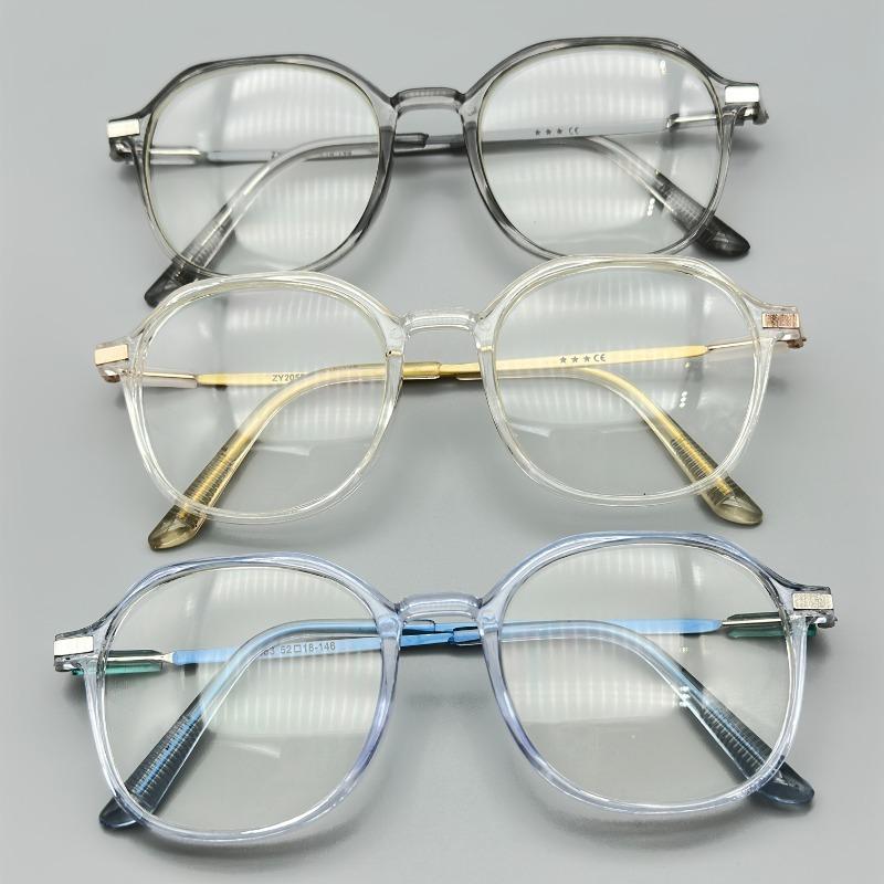 Anti Blue Light Radiation Eyeglass Frame for Women Korean Style European Trend Influencer Flat Lens for Both Men and Women