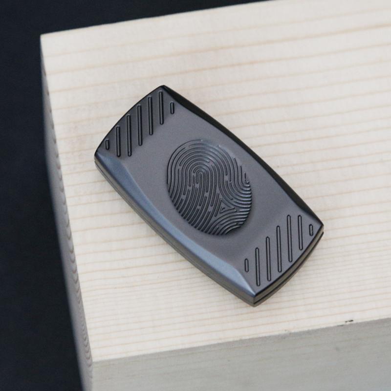 Fingerprint Fidget Slider Magnetic Haptic Slider EDC Fidget Slider Metal Fidget Toys ADHD Tool Adult Anxiety Stress Relief Toys