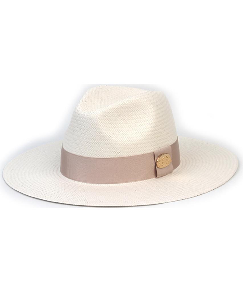 Yunibeosyeolkemiseuteuli Summer Ivory Line White Long Fedora