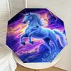 1pc Unicorn Fantasy Pattern Umbrella Design Automatic Opening and Closing Umbrella, High-quality Travel Umbrella,  c1128097