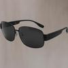 Men's Summer Fashion Sunglasses Large Round Black Brown