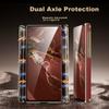 Wrist Strap Stand | Dual Central Axis ProtectionHuawei Mate X Phone Case, Huawei XTS Foldable Protective Cover, Shockproof - Rose Red