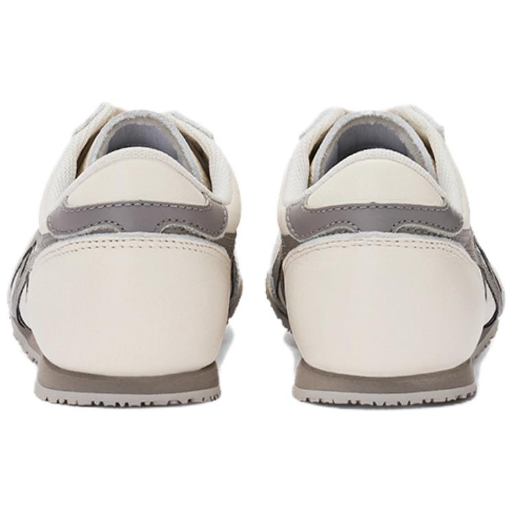 ONITSUKA TIGER Machu Racer Fashion Comfortable Slip Resistant Durable Low Top Lifestyle Casual Shoes Unisex Casual Shoes White Gray 1183B770-108