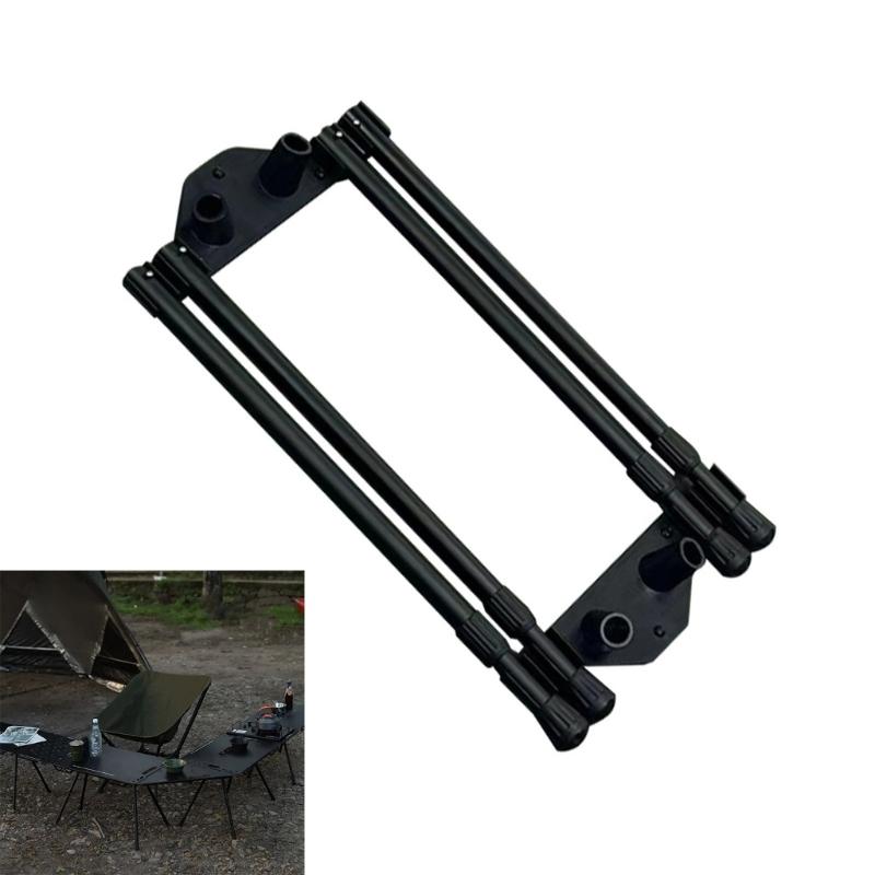 Camping Table Legs System Telescoping Height Setting Quick Releasing Table Legs Suitable for Backpacking Essential