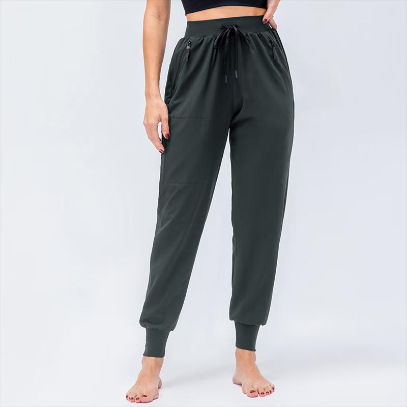 Yudong Damen Locker sitzende Sport-Jogginghose mit Kordelzug und Bündchen