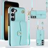 Wrist Strap Crossbody Phone Case for Samsung Galaxy S24 FE S25 Ultra S23 S22 S21 Plus A16 A15 A35  A55 A14 A54 A53 Wallet Card H